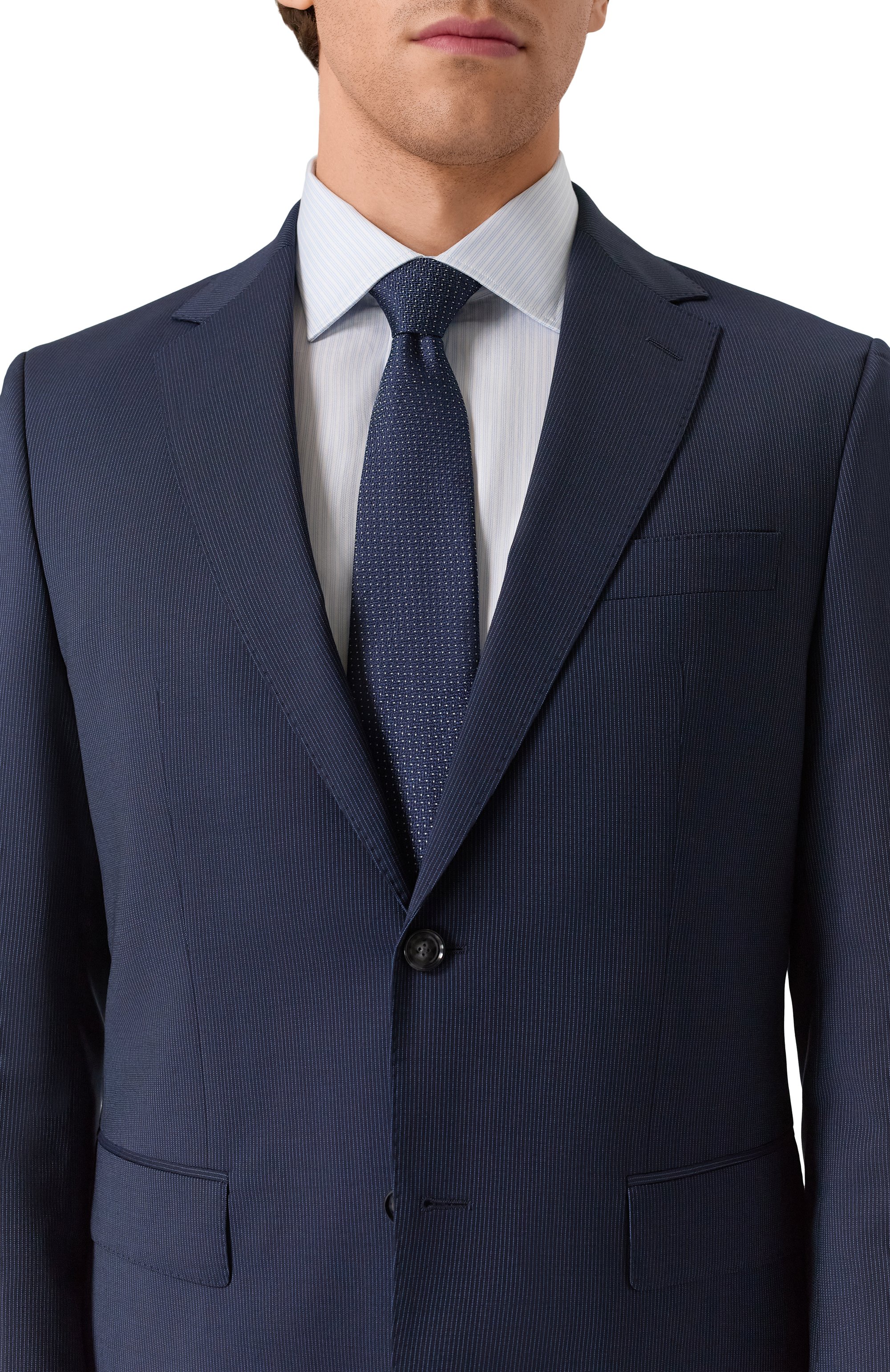 Шелковый галстук CANALI, арт. 18/HJ04366, фото 2