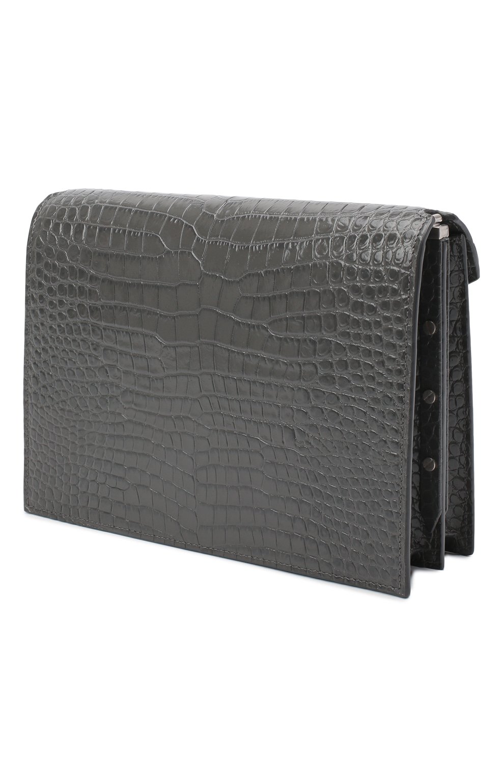 Сумка SAINT LAURENT темно-серого цвета по цене 236500 руб., арт. 532750/DND0E, фото 3 Сумка SAINT LAURENT, арт. 532750/DND0E, фото 3