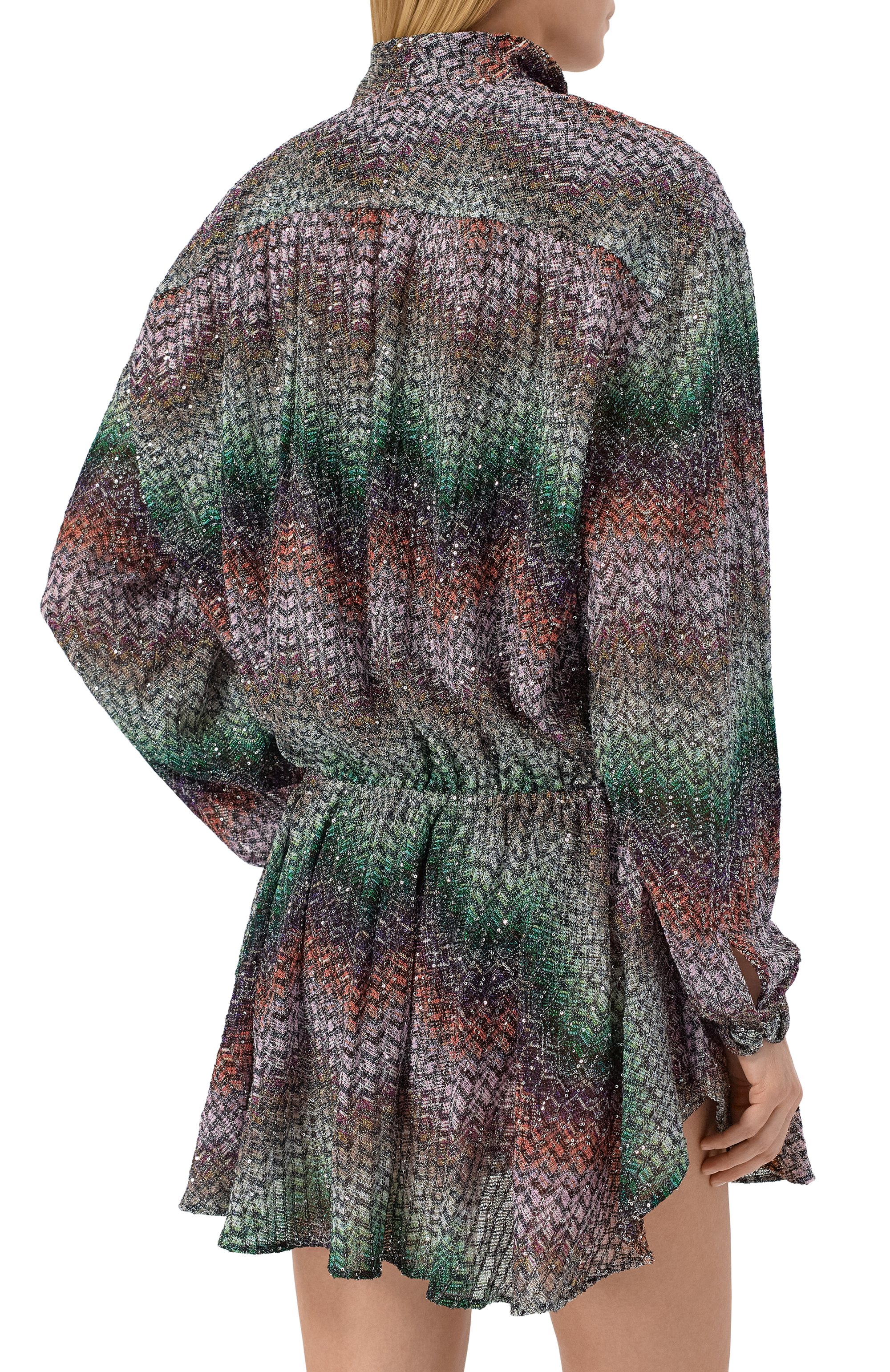Платье с отделкой пайетками MISSONI, арт. DS26SG2S/BC0065, фото 4