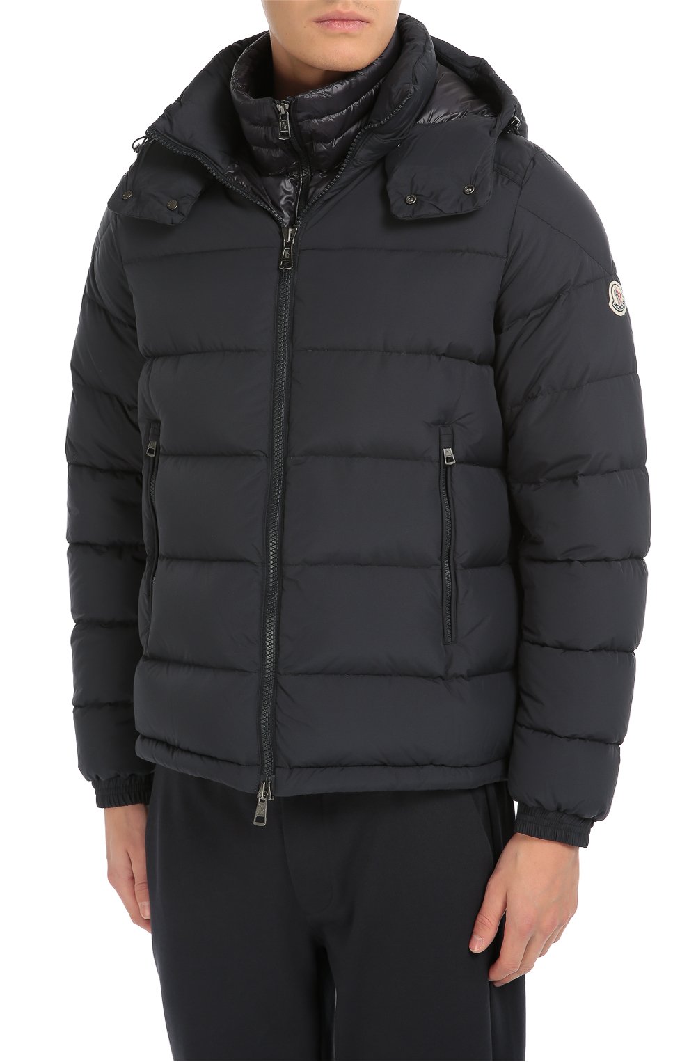 Стеганый пуховик с капюшоном MONCLER, арт. B2-091-41969-05-53859, фото 3