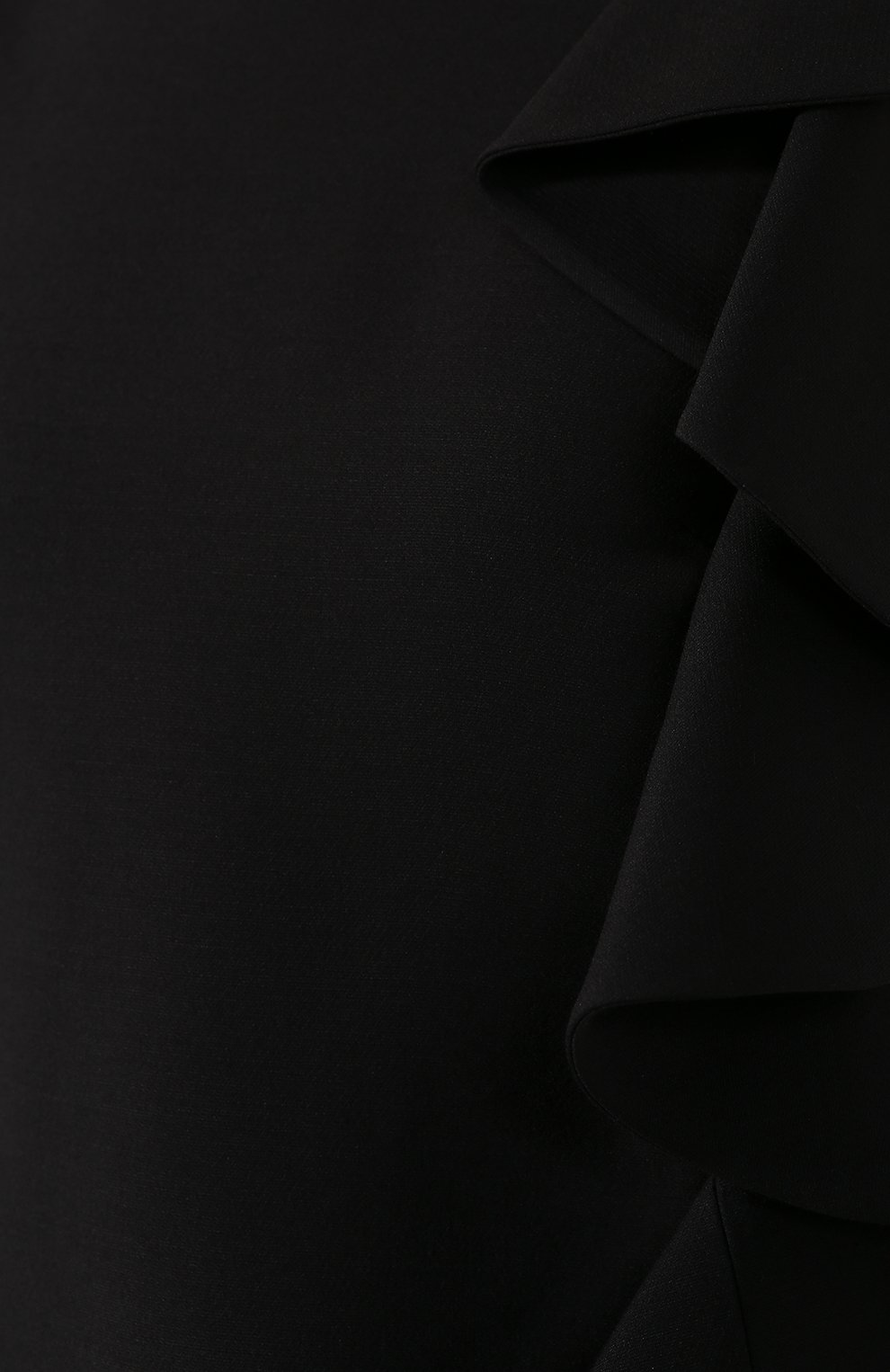 Платье из смеси шерсти и шелка VALENTINO черного цвета по цене 266500 руб., арт. SB3VAN951CF, фото 5 Платье из смеси шерсти и шелка VALENTINO, арт. SB3VAN951CF, фото 5