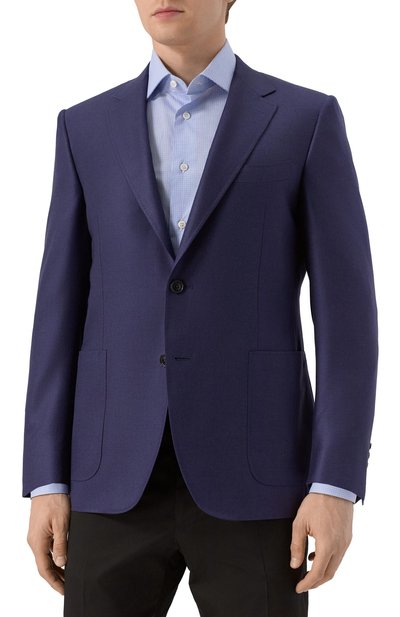 Пиджак из кашемира и шелка CANALI, арт. E11288-CX05566, фото 5