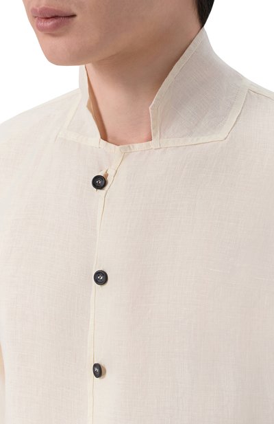 Льняная рубашка HANNES ROETHER, арт. ES29RA.601, фото 5