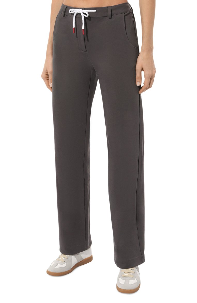 Хлопковые брюки KITON, арт. D56123H08052, фото 3