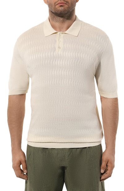 Шелковое поло ZILLI, арт. KBP002M0640VTS000_1, фото 3