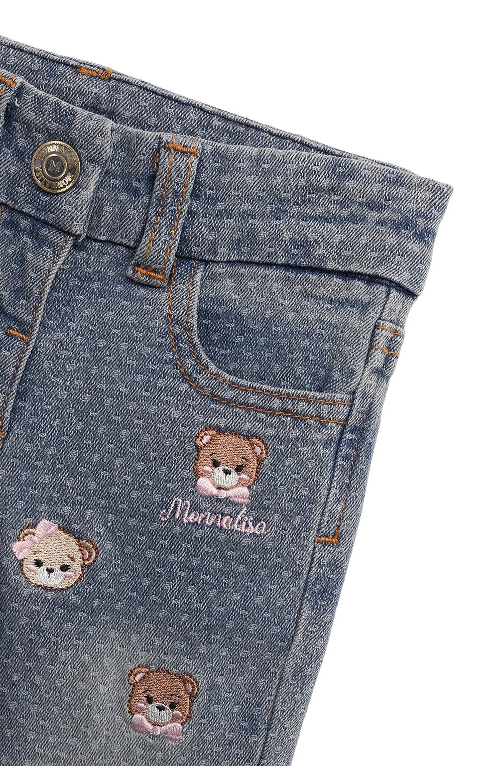 Джинсы MONNALISA, арт. 39D409., фото 3