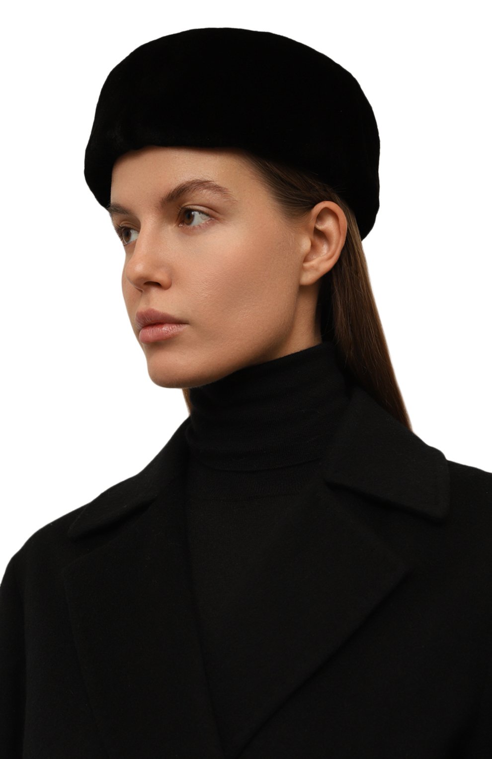 Шапка-таблетка синтия из меха норки FURLAND, арт. 0239900150300600576, фото 2