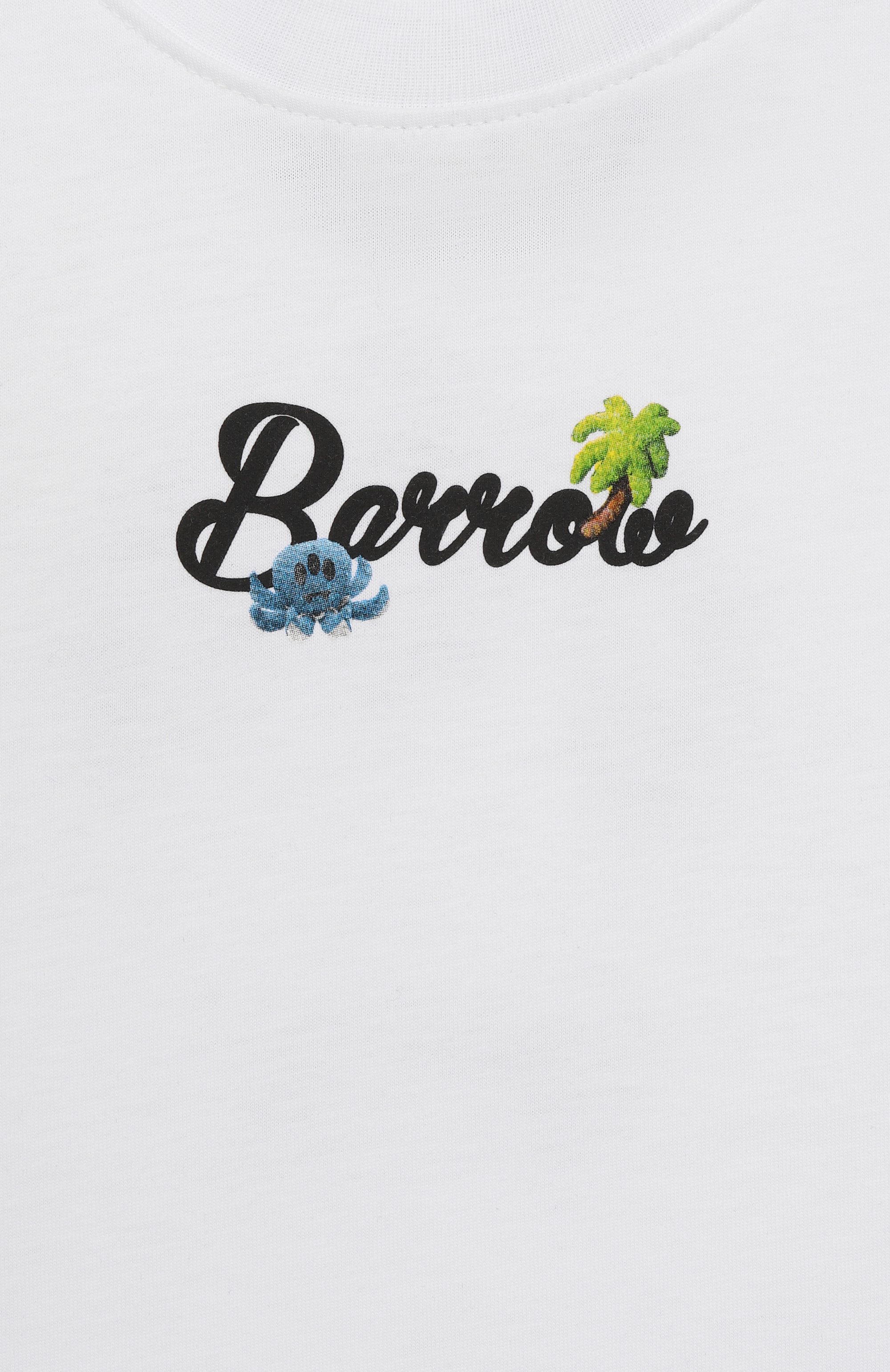 Хлопковая футболка BARROW, арт. S5BKJUTH070, фото 3