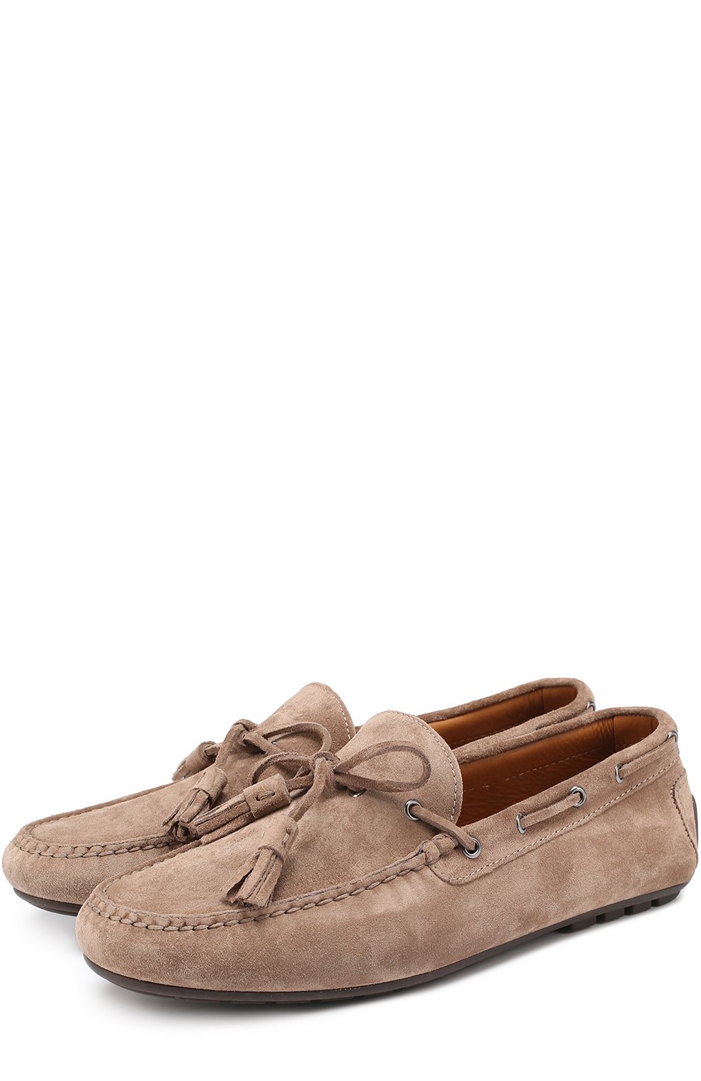 Замшевые мокасины с кисточками RALPH LAUREN, арт. 752/XZ8N7/XY8N7, фото 1