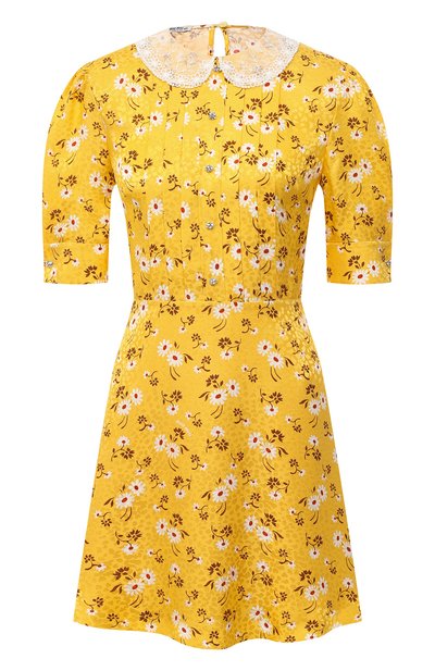 Шелковое платье MIU MIU, арт. MF3584-1V9B-F0388, фото 1