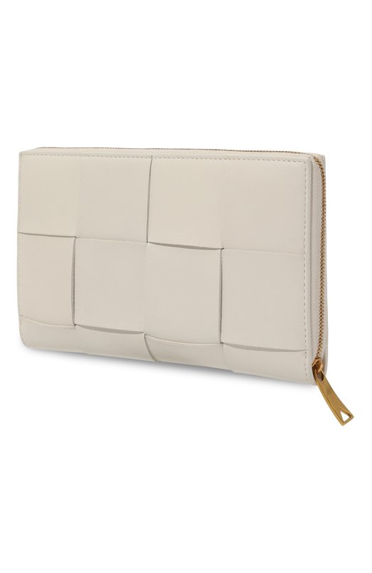 Кожаный кошелек Bottega Veneta 750259/VCQC1 Белый  750259/VCQC1 Фото 2