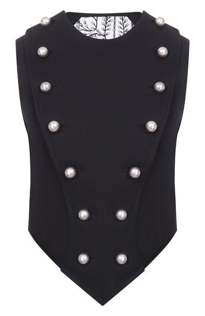 Женский хлопковый жилет ANN DEMEULEMEESTER, арт. B0014201/FA709