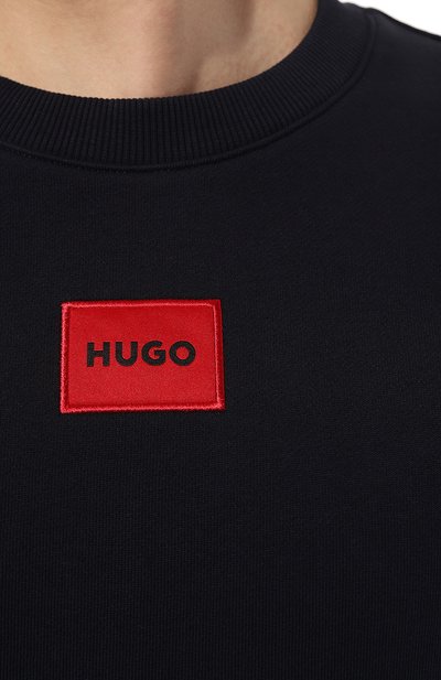 Хлопковый свитшот HUGO, арт. 50447964, фото 5