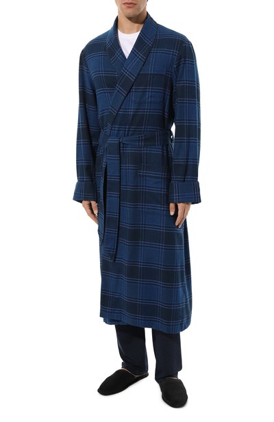 Хлопковый халат DEREK ROSE, арт. 5505-KELB027, фото 3