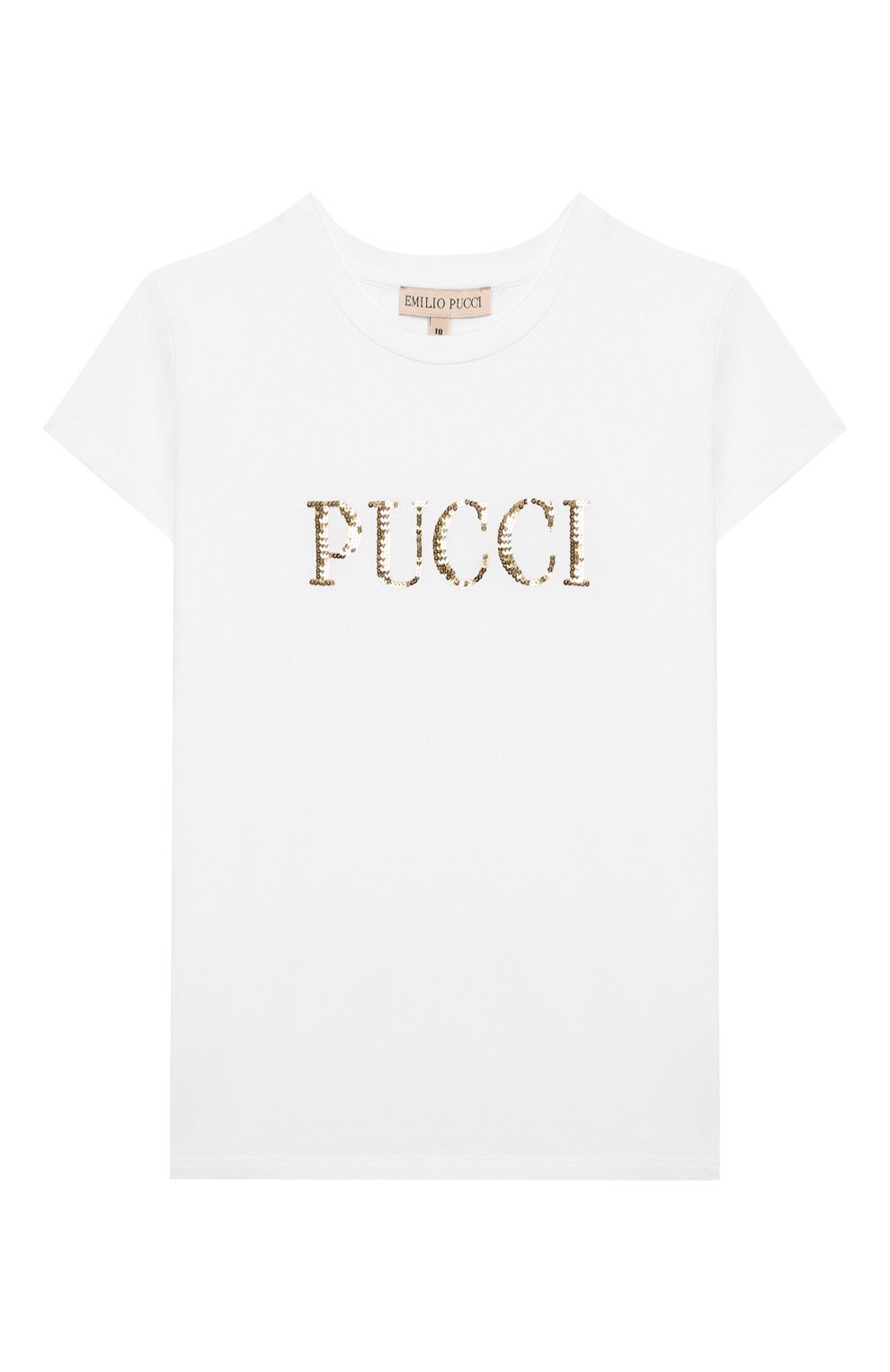 Хлопковая футболка EMILIO PUCCI, арт. 9M8011/MX170/5-8, фото 1