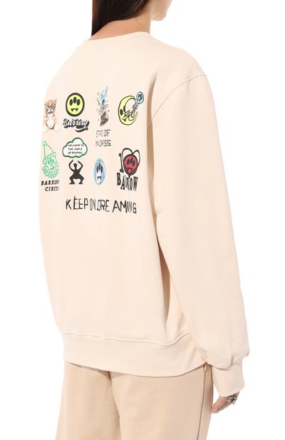 Хлопковый свитшот BARROW, арт. F4BWW0SW033, фото 4