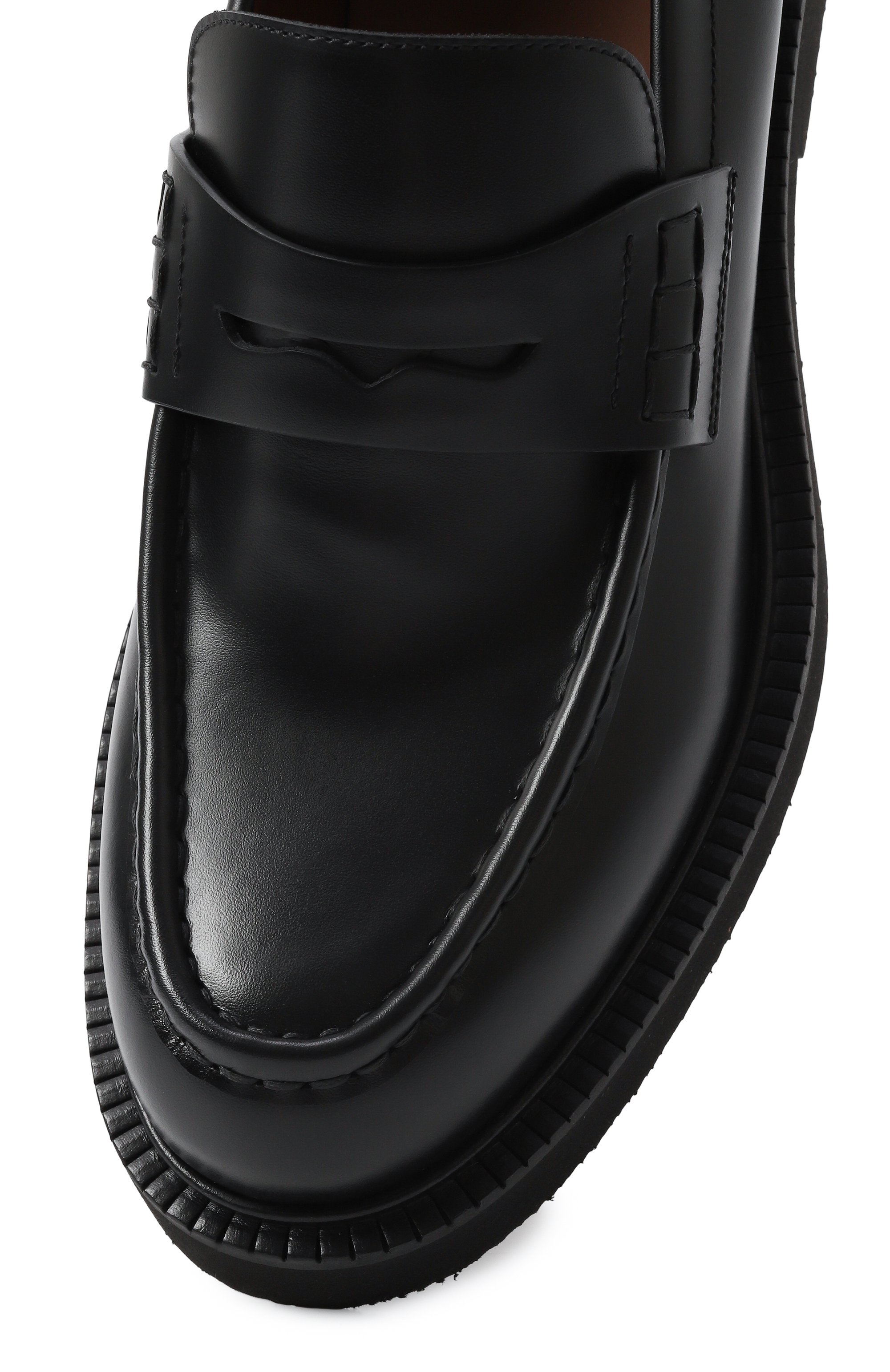 Кожаные пенни-лоферы VALENTINO, арт. 5Y0S0I81/SZH, фото 7