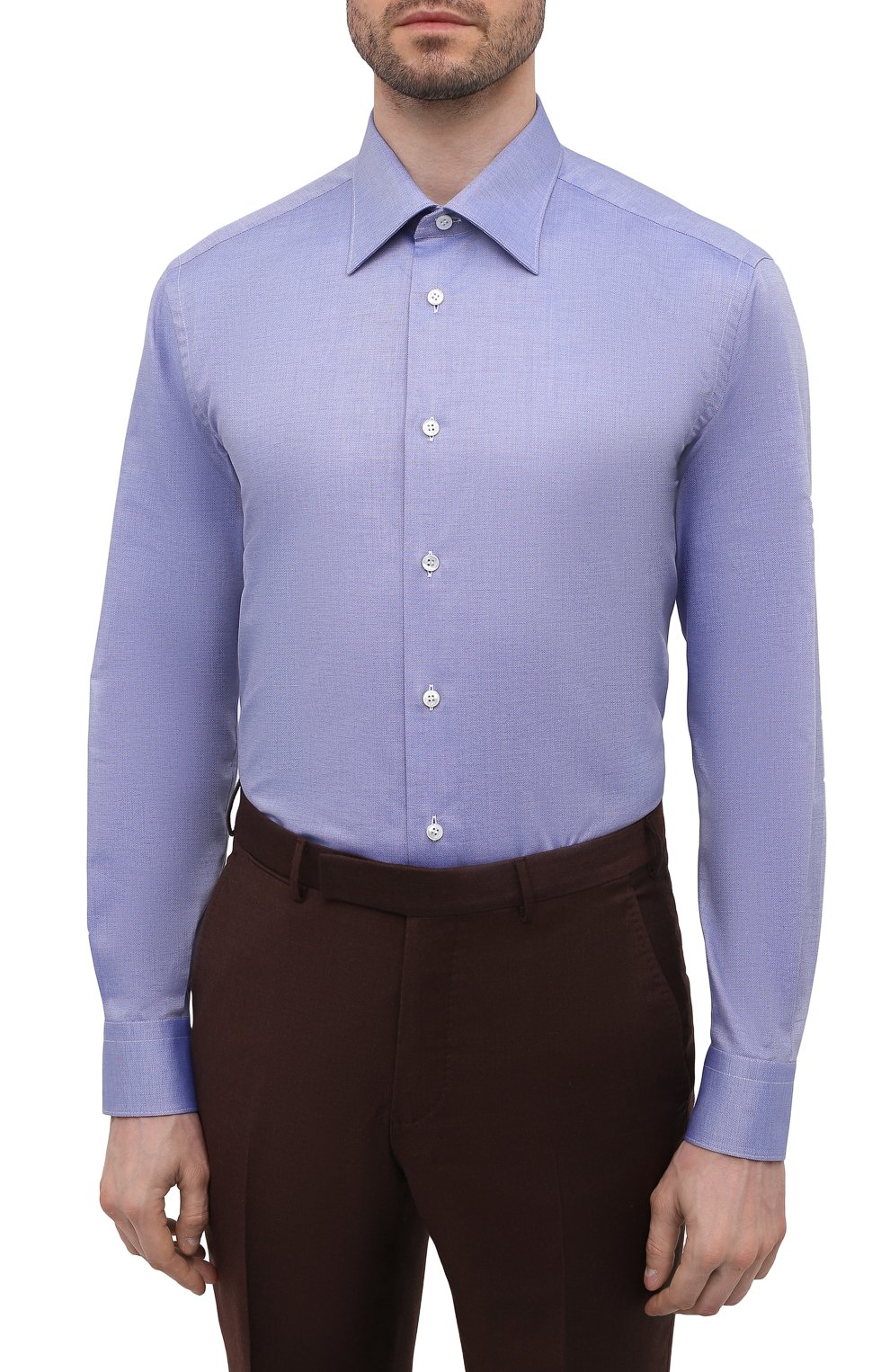 Хлопковая сорочка BRIONI, арт. RCBD0L/P103W, фото 3