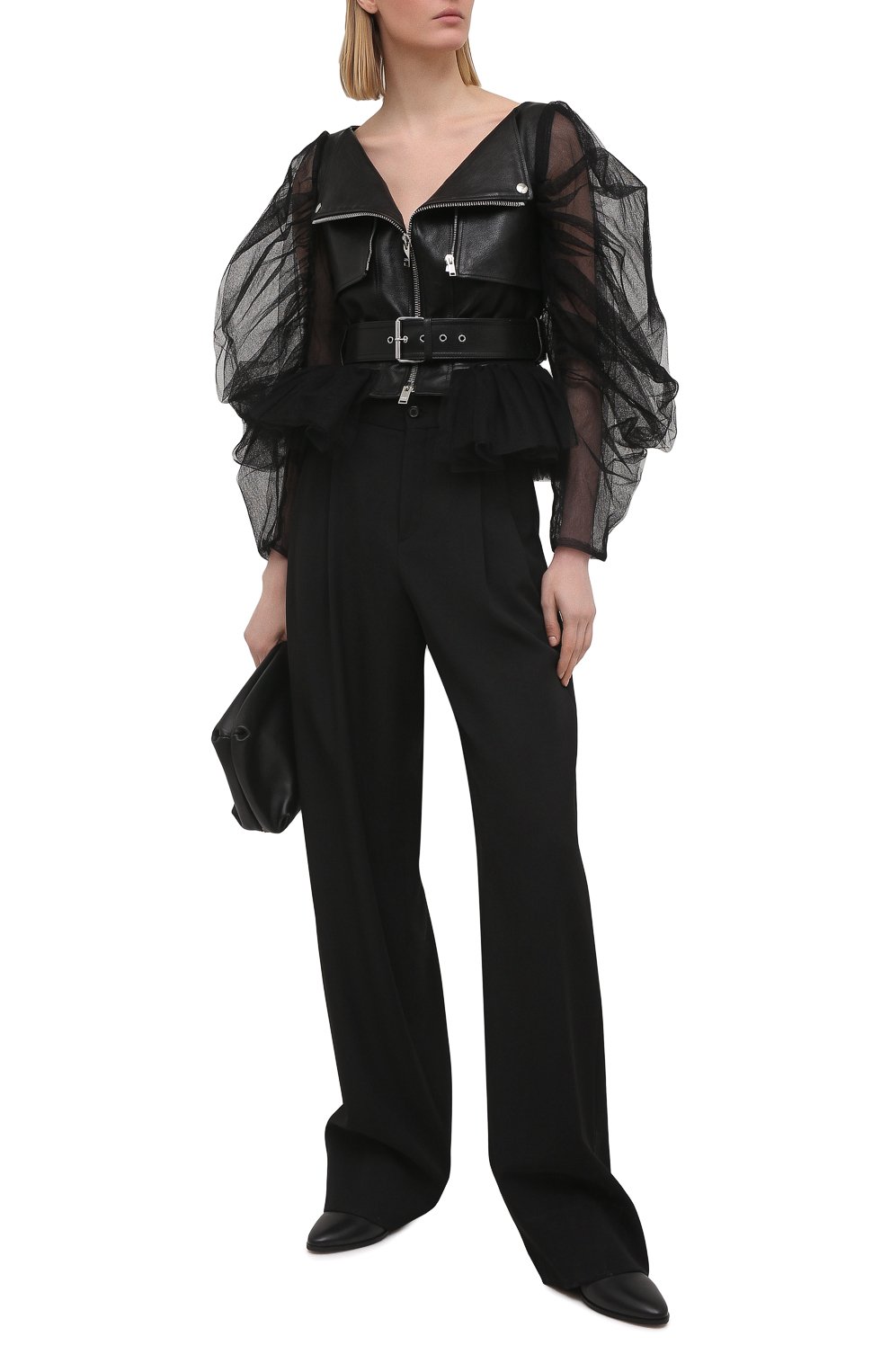 Кожаная куртка ALEXANDER MCQUEEN, арт. 659837/Q5AF7, фото 2