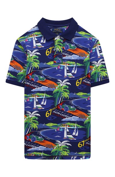 Хлопковое поло POLO RALPH LAUREN, арт. 323834887, фото 1