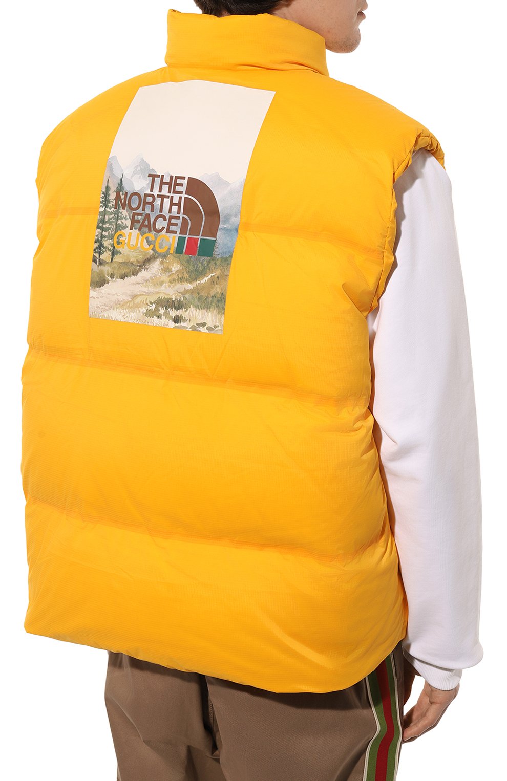 Пуховый жилет the north face x gucci GUCCI, арт. 663761 XAAC2, фото 4