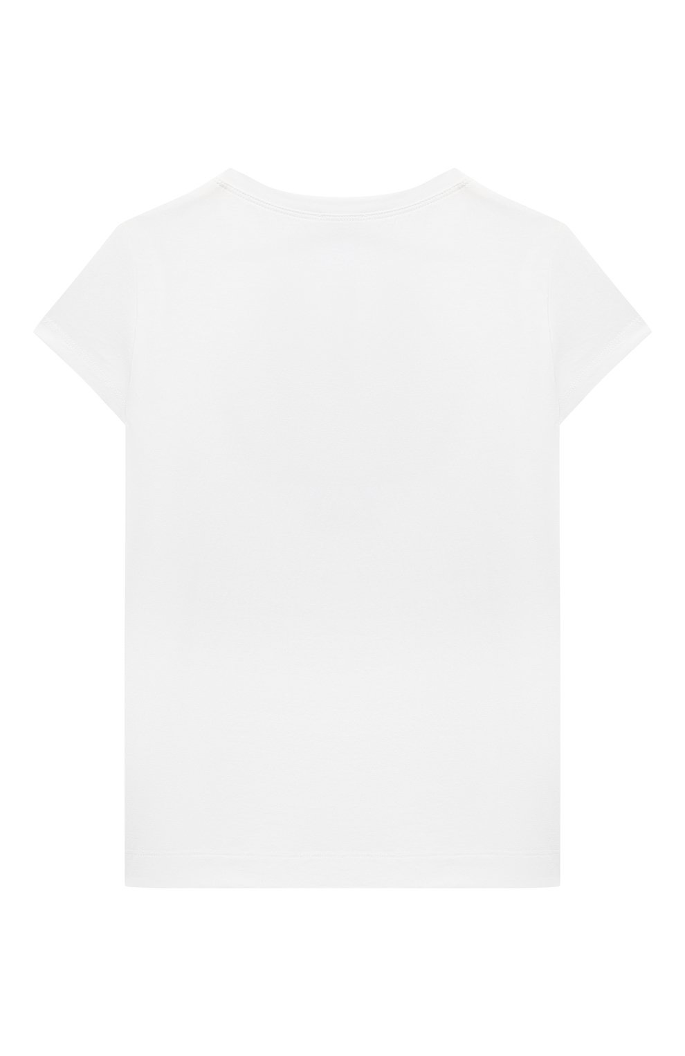 Хлопковая футболка MONNALISA, арт. 19A613, фото 2