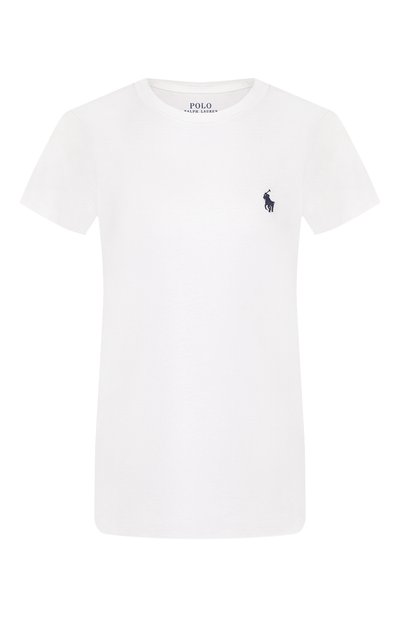 Женская хлопковая футболка POLO RALPH LAUREN, арт. 211734144