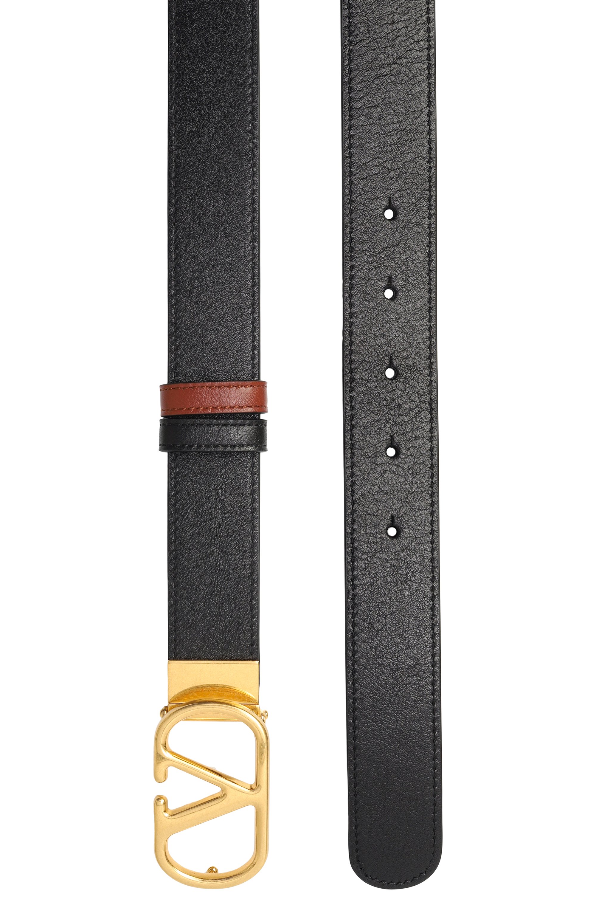 Кожаный ремень VALENTINO, арт. 7W0T0SQ3/IYR, фото 3