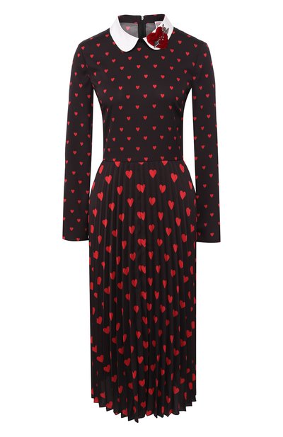 Женское платье с принтом REDVALENTINO, арт. SR3VAF25/4AH