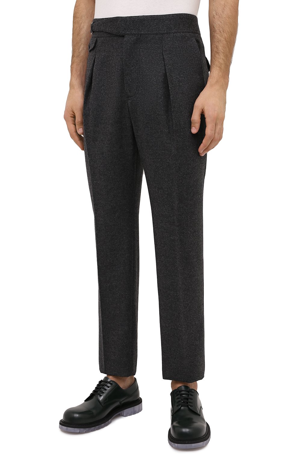 Шерстяные брюки ALEXANDER MCQUEEN, арт. 615223/QPU19, фото 3