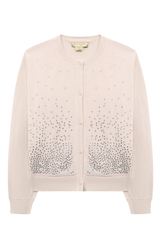 

Хлопковый кардиган Stella McCartney, Розовый