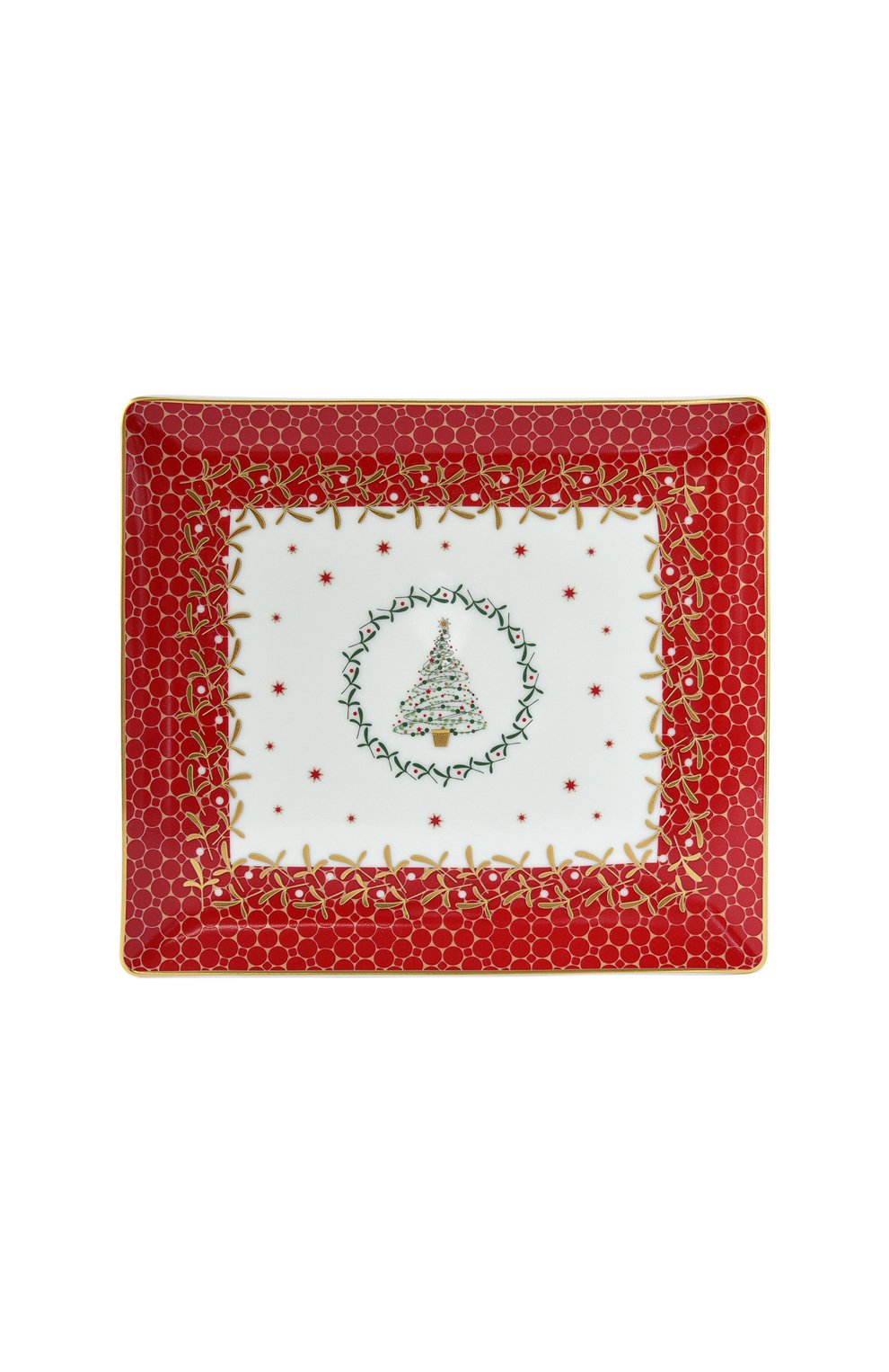 Блюдо прямоугольное noel rouge BERNARDAUD, арт. 1918/8230, фото 1