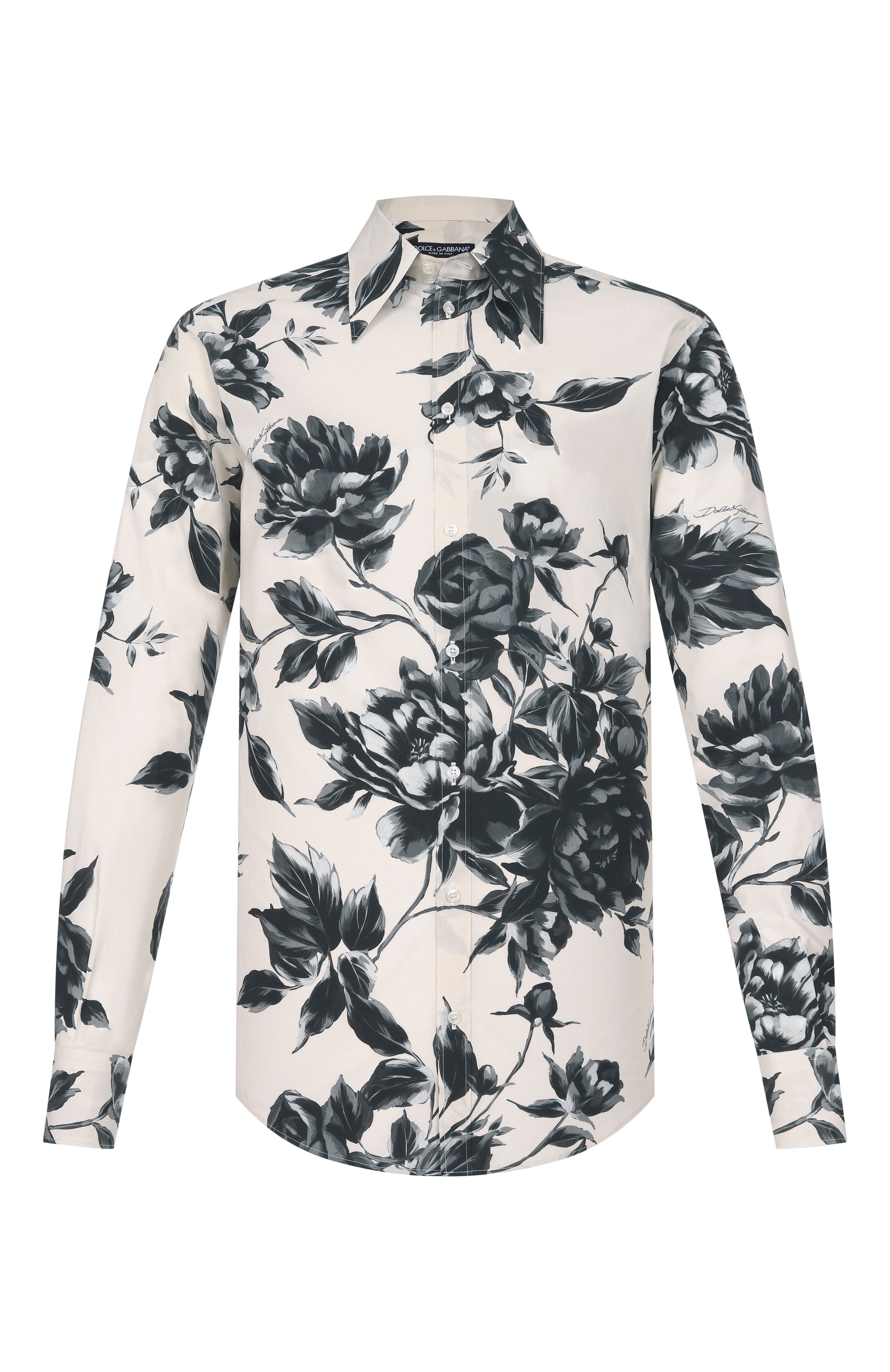 Хлопковая рубашка DOLCE & GABBANA, арт. G5NP9T/HS5UV, фото 1