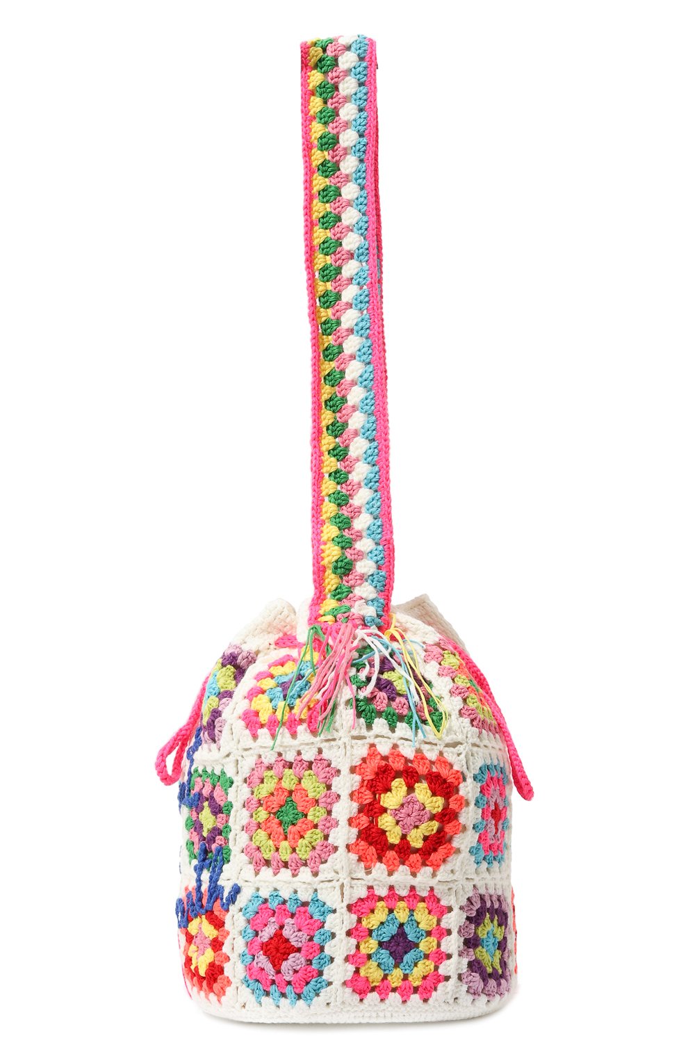 Сумка MC2 SAINT BARTH разноцветного цвета по цене 23500 руб., арт. STBA/CR0CHET BUCKET/05280D, фото 6 Сумка MC2 SAINT BARTH, арт. STBA/CR0CHET BUCKET/05280D, фото 6