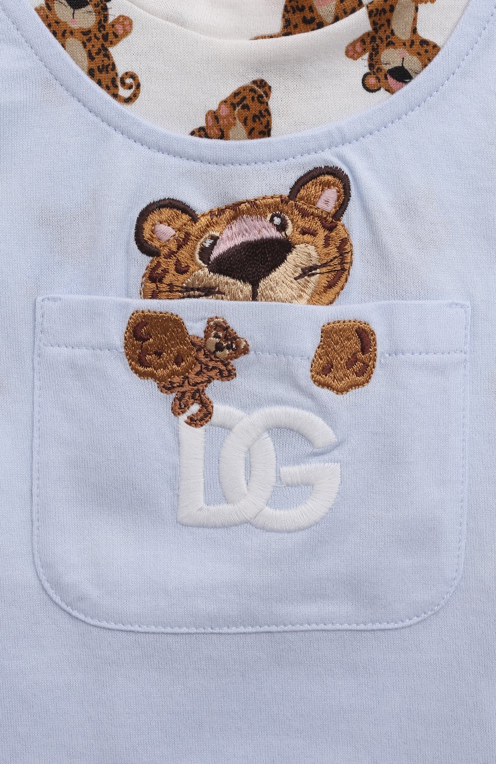 Хлопковый комбинезон DOLCE & GABBANA, арт. L1J04X/G7G3S, фото 3