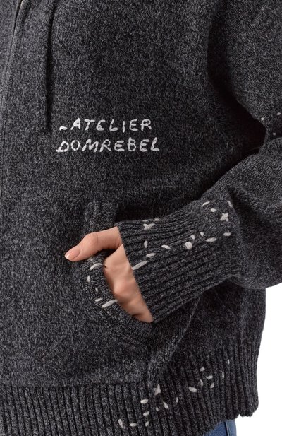 Кардиган DOMREBEL, арт. RENEGADE/KNIT ZIP H00DIE, фото 5