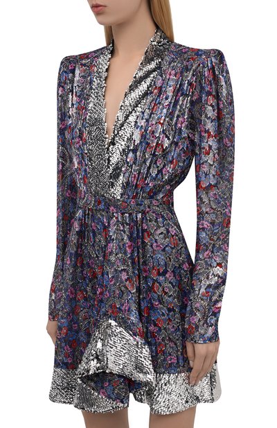 Платье с отделкой пайетками ISABEL MARANT, арт. R02087-21H050I/MERENEA, фото 3