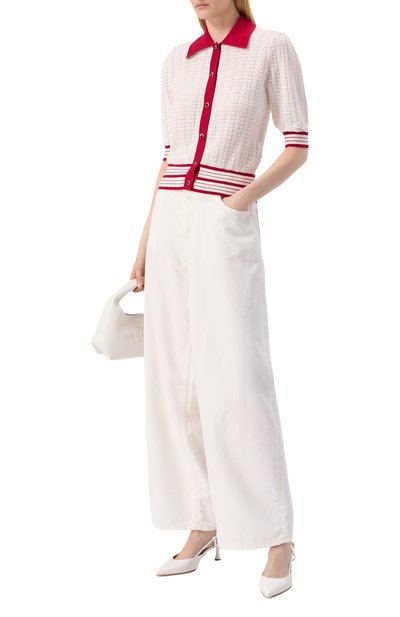 Кардиган из хлопка и вискозы LIU JO, арт. CA5291MS52G, фото 2