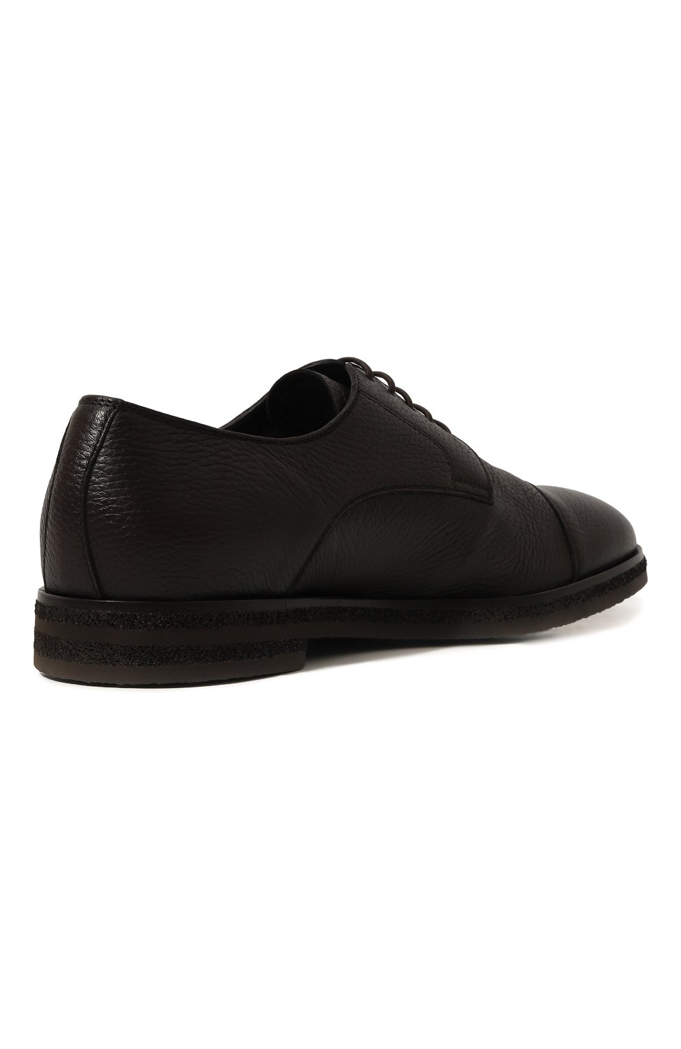 Кожаные дерби BARRETT темно-коричневого цвета по цене 69950 руб., арт. 221U017.9, фото 5 Кожаные дерби BARRETT, арт. 221U017.9, фото 5