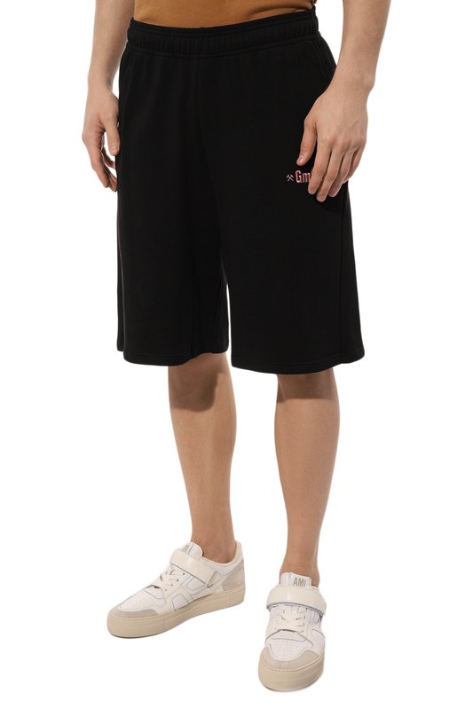 Хлопковые шорты GmbH Чёрный, фото 3