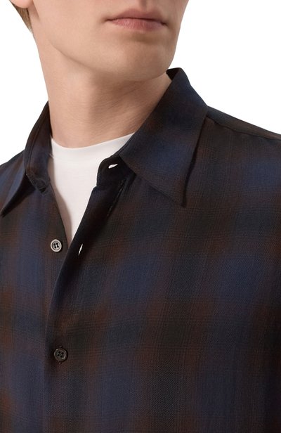 Рубашка из вискозы DRIES VAN NOTEN, арт. 020708/4133, фото 5