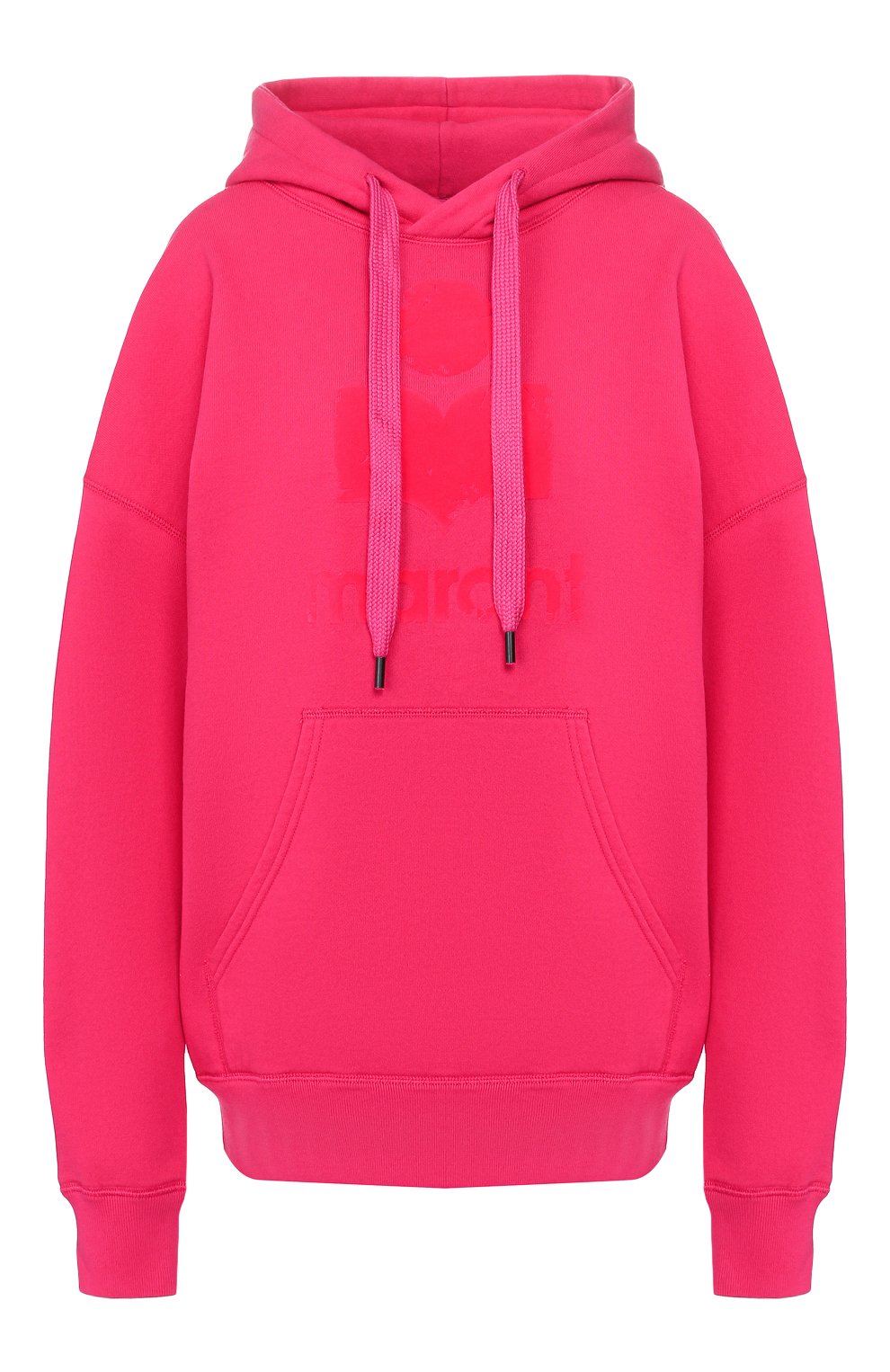 Хлопковое худи ISABEL MARANT ETOILE розового цвета по цене 22350 руб., арт. SW0031-20P035E/MANSEL, фото 1 Хлопковое худи ISABEL MARANT ETOILE, арт. SW0031-20P035E/MANSEL, фото 1