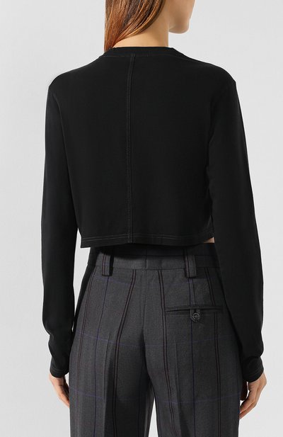 Хлопковый лонгслив ACNE STUDIOS, арт. AL0093, фото 4