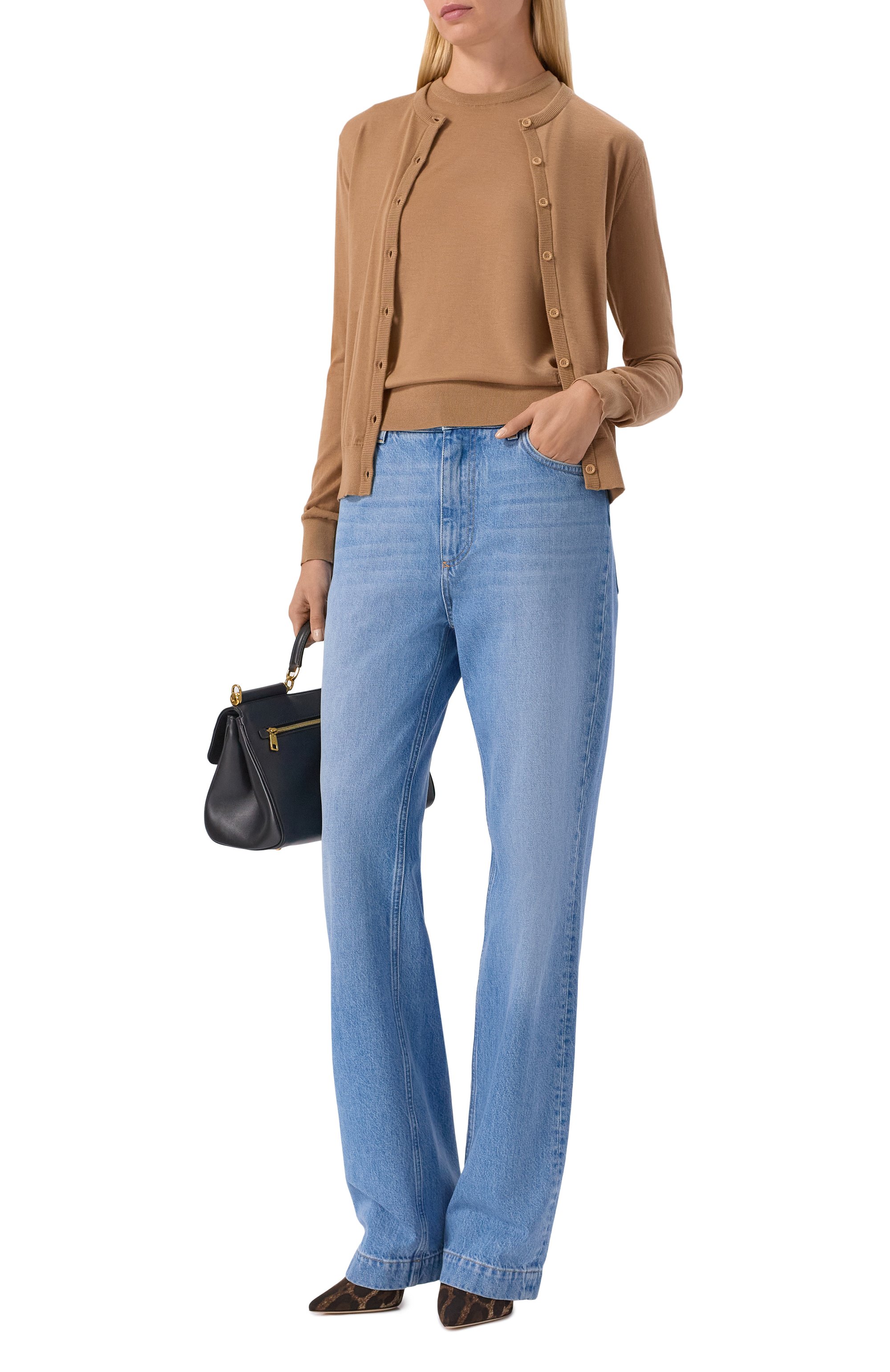 Кашемировый топ DOLCE & GABBANA, арт. FXT63Z/JBW0P, фото 2