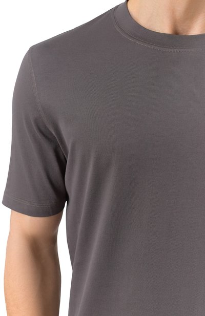 Хлопковая футболка BRUNELLO CUCINELLI, арт. M0B131308, фото 5