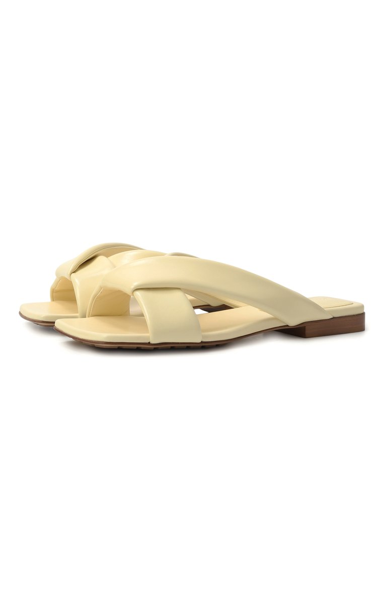 Кожаные шлепанцы riva BOTTEGA VENETA, арт. 827569/V3H90, фото 1
