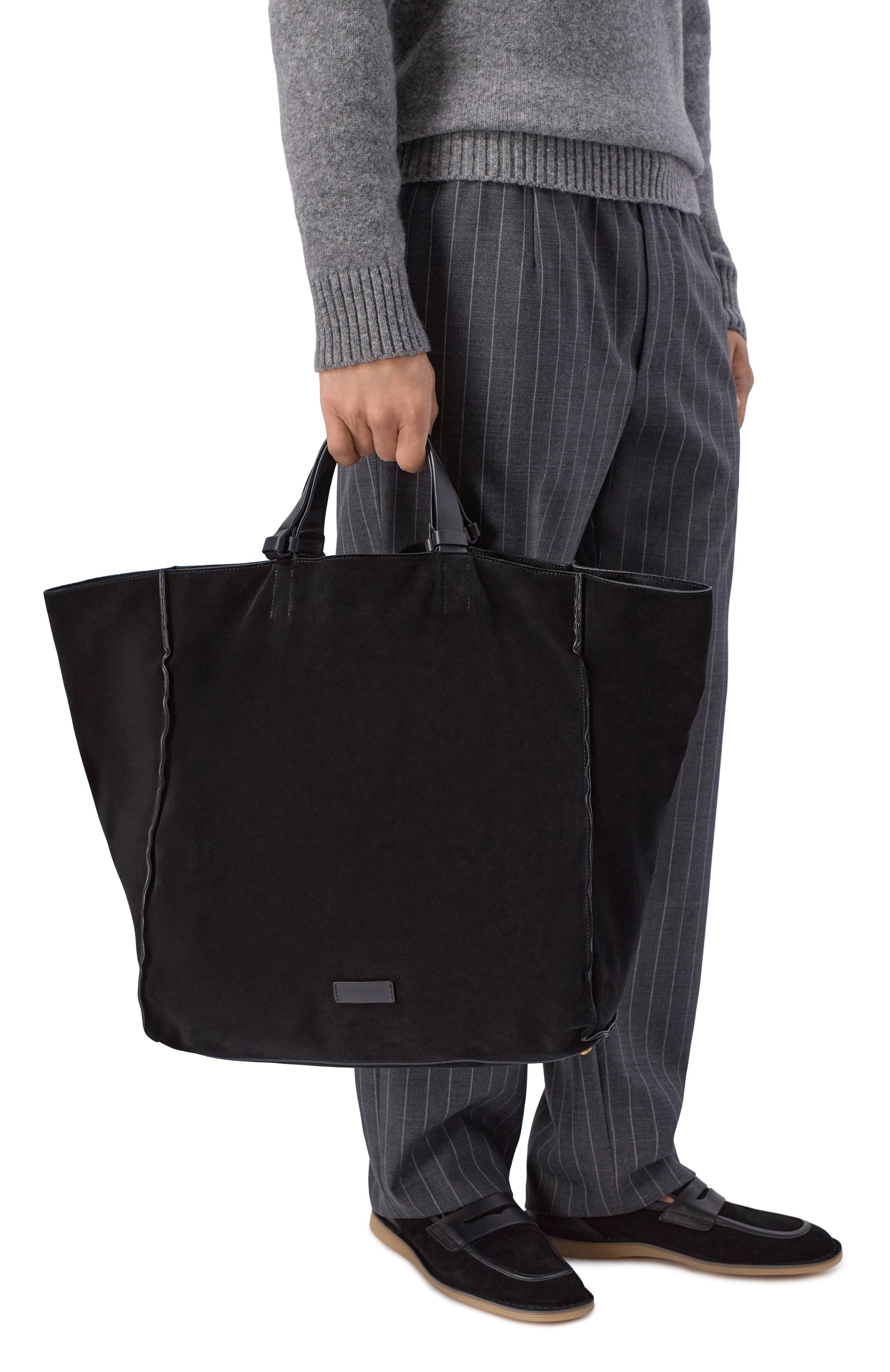 Сумка-тоут GIORGIO ARMANI черного цвета по цене 229500 руб., арт. GM000903/AF14375, фото 2 Сумка-тоут GIORGIO ARMANI, арт. GM000903/AF14375, фото 2
