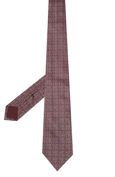 Шелковый галстук BRIONI бордового цвета по цене 30850 руб., арт. 062I00/P9461, фото 2 Шелковый галстук BRIONI, арт. 062I00/P9461, фото 2