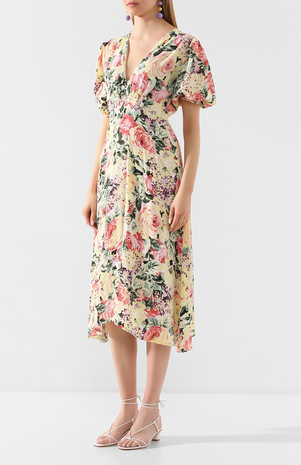 Платье из вискозы FAITHFULL THE BRAND, арт. FF1452, фото 3