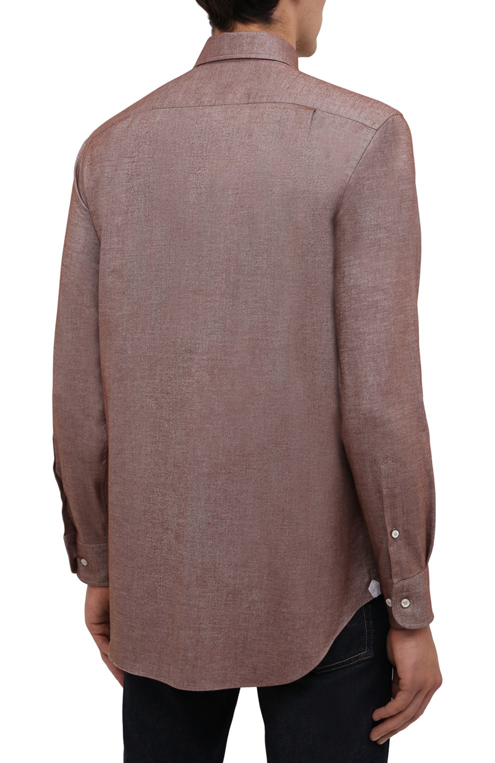 Хлопковая рубашка LORO PIANA, арт. FAD3172, фото 4